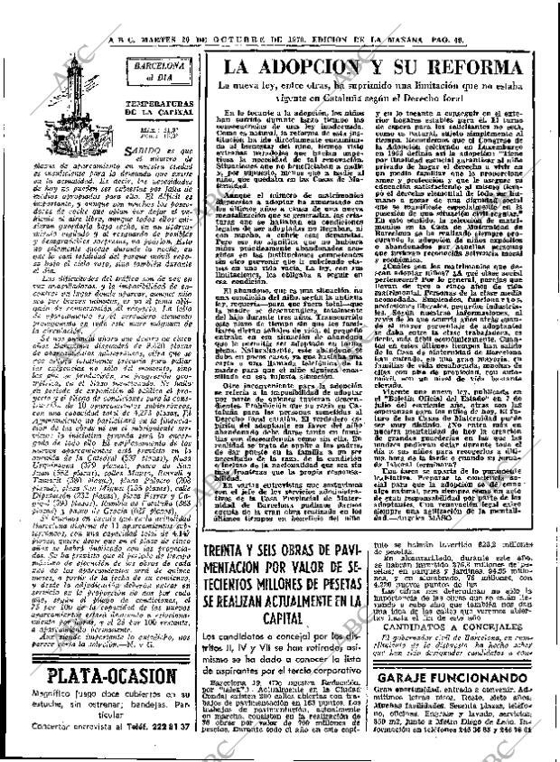 ABC MADRID 20-10-1970 página 49