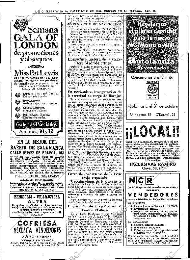 ABC MADRID 20-10-1970 página 52