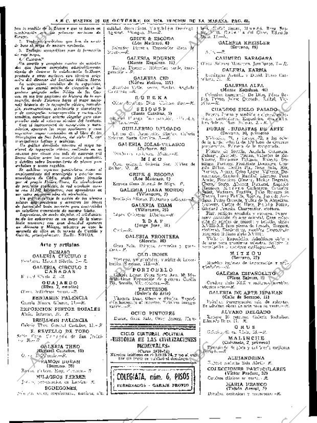ABC MADRID 20-10-1970 página 60
