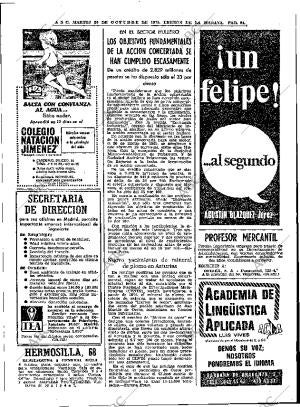 ABC MADRID 20-10-1970 página 64