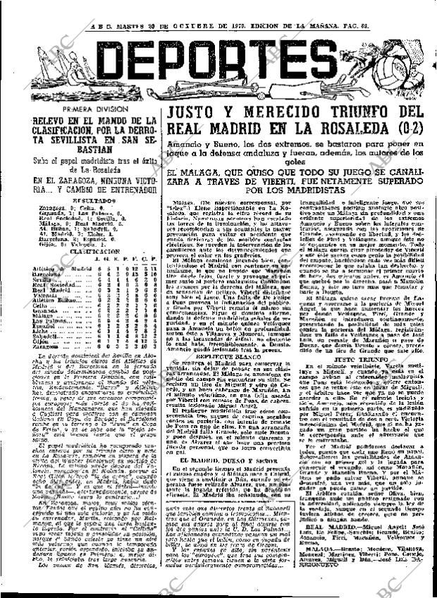 ABC MADRID 20-10-1970 página 69