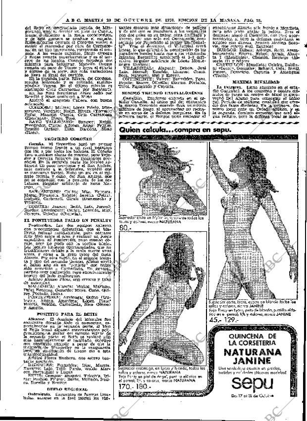 ABC MADRID 20-10-1970 página 73