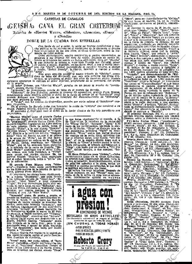 ABC MADRID 20-10-1970 página 76
