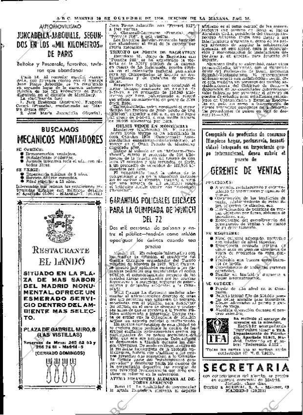 ABC MADRID 20-10-1970 página 78
