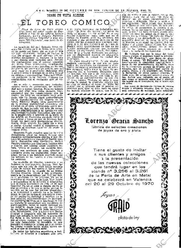 ABC MADRID 20-10-1970 página 79