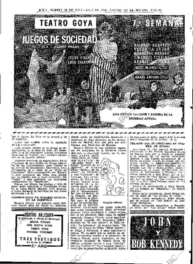 ABC MADRID 20-10-1970 página 85