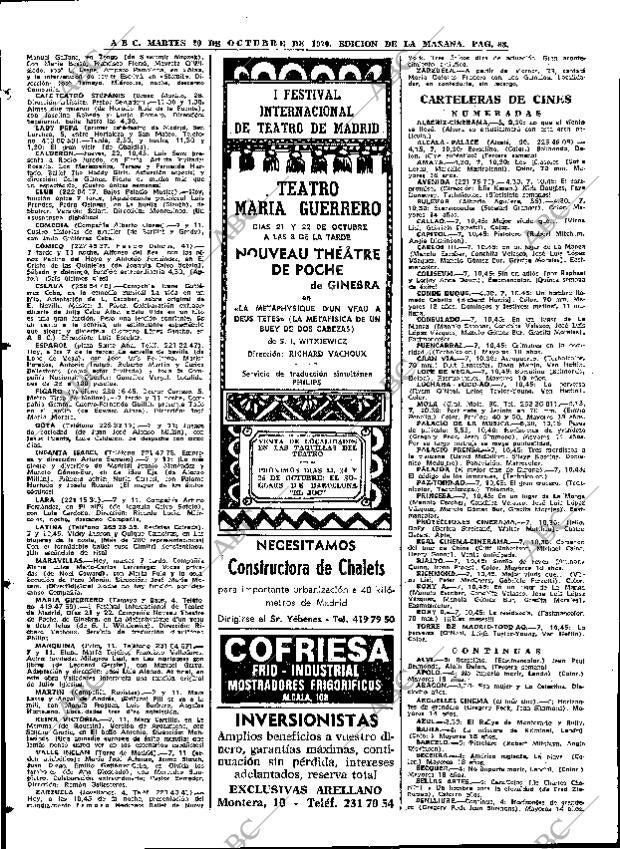 ABC MADRID 20-10-1970 página 88