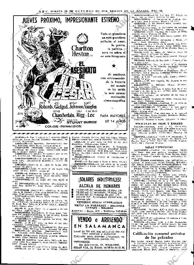 ABC MADRID 20-10-1970 página 89