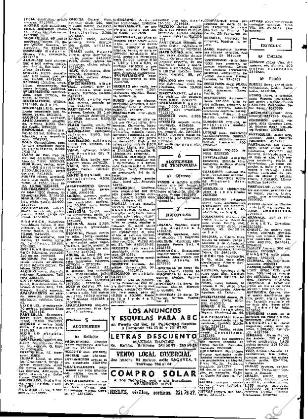 ABC MADRID 20-10-1970 página 95
