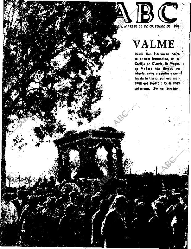 ABC SEVILLA 20-10-1970 página 1