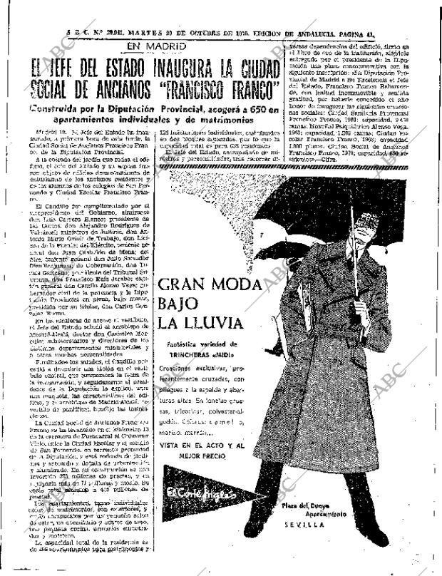ABC SEVILLA 20-10-1970 página 39