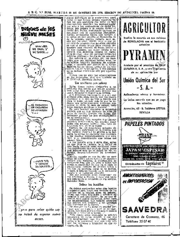 ABC SEVILLA 20-10-1970 página 48