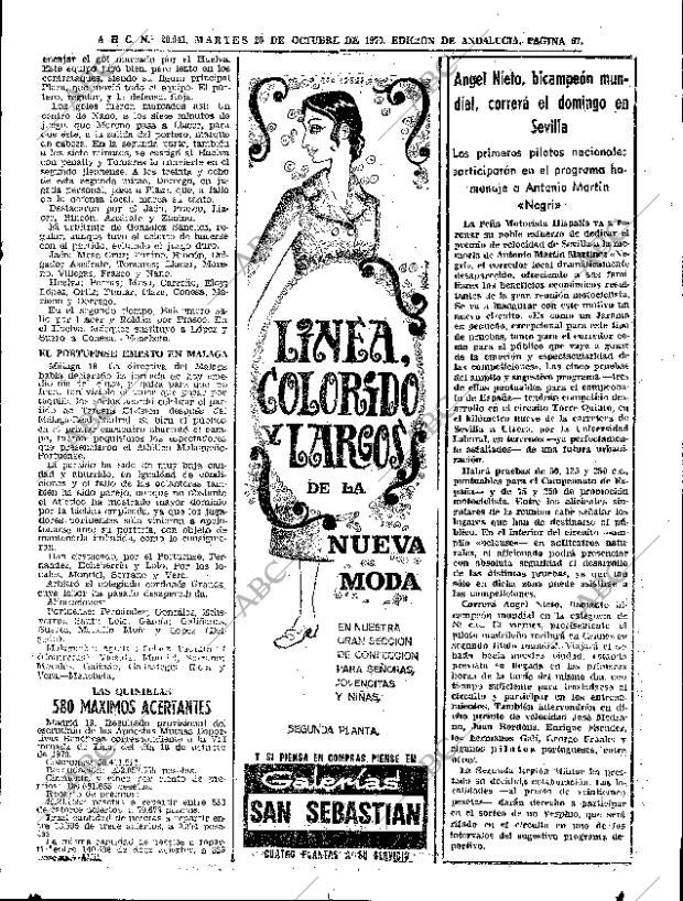 ABC SEVILLA 20-10-1970 página 65