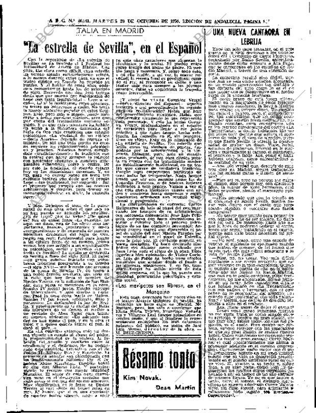 ABC SEVILLA 20-10-1970 página 79