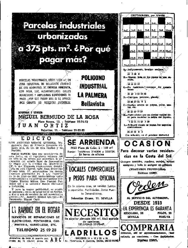ABC SEVILLA 20-10-1970 página 93