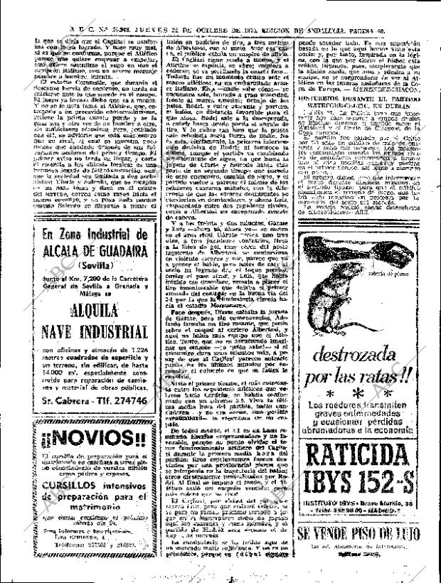 ABC SEVILLA 22-10-1970 página 60