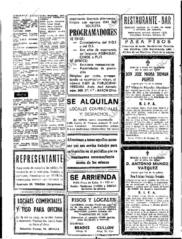 ABC SEVILLA 22-10-1970 página 72