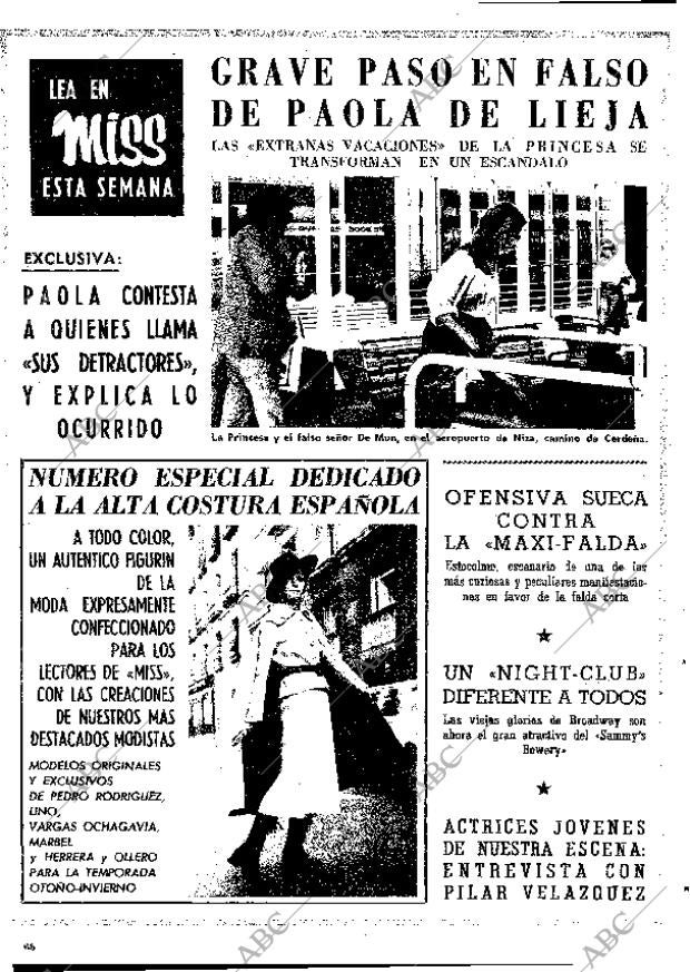 BLANCO Y NEGRO MADRID 24-10-1970 página 68