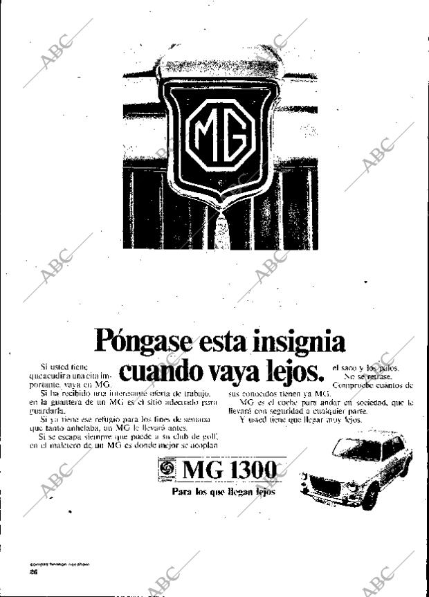 ABC MADRID 25-10-1970 página 146