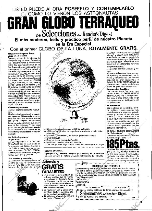 ABC MADRID 25-10-1970 página 147