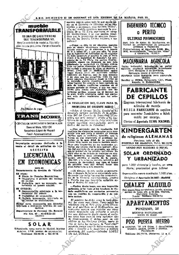 ABC MADRID 25-10-1970 página 20