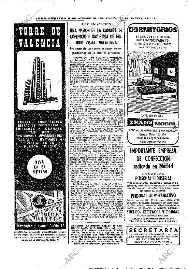 ABC MADRID 25-10-1970 página 26