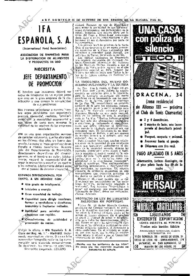 ABC MADRID 25-10-1970 página 30