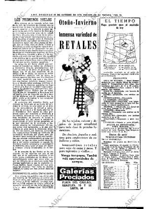 ABC MADRID 25-10-1970 página 34