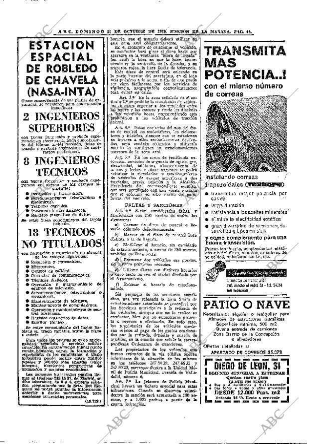 ABC MADRID 25-10-1970 página 44