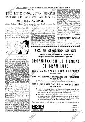 ABC MADRID 25-10-1970 página 71
