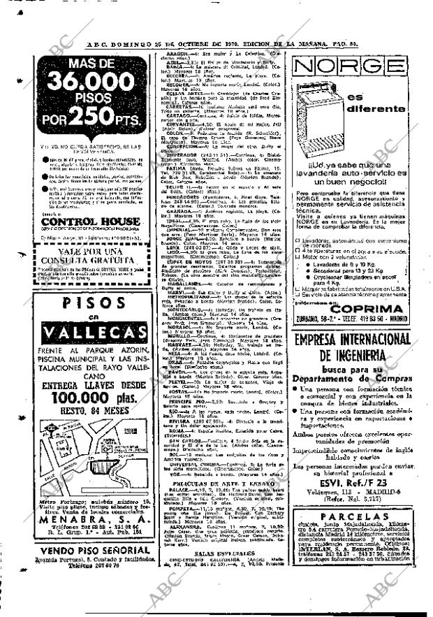 ABC MADRID 25-10-1970 página 80