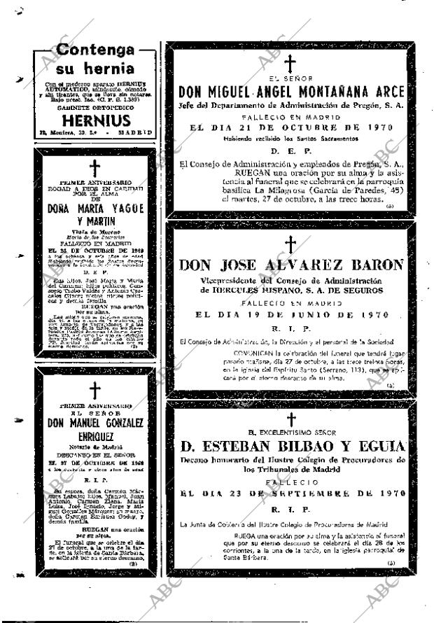 ABC MADRID 25-10-1970 página 98