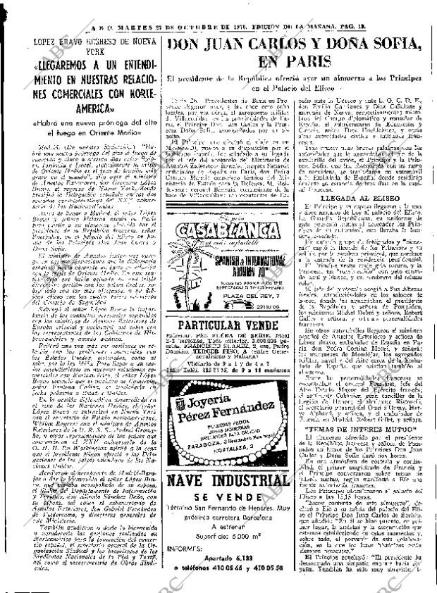 ABC MADRID 27-10-1970 página 19