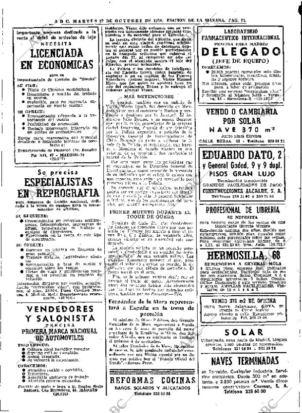 ABC MADRID 27-10-1970 página 24