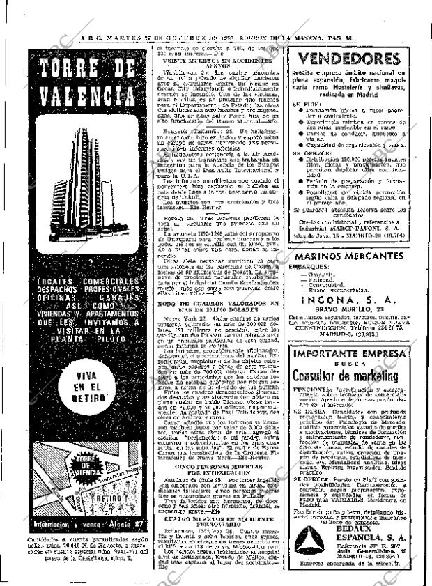 ABC MADRID 27-10-1970 página 36