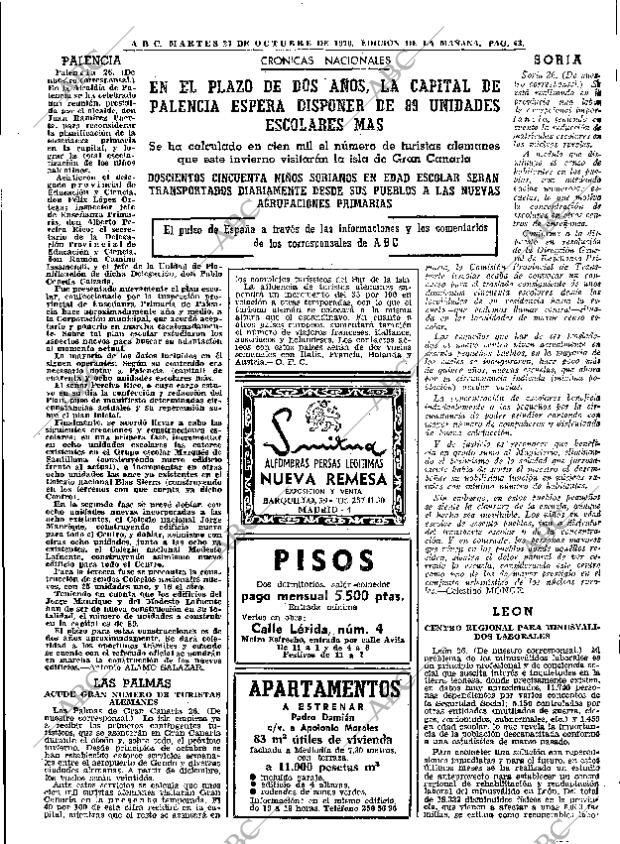 ABC MADRID 27-10-1970 página 43