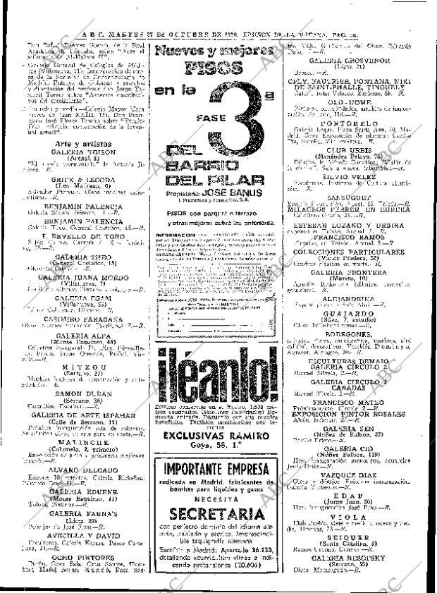 ABC MADRID 27-10-1970 página 56