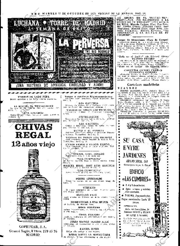 ABC MADRID 27-10-1970 página 84