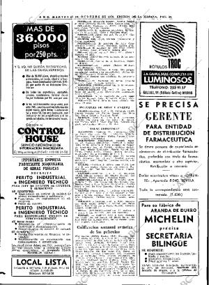 ABC MADRID 27-10-1970 página 88