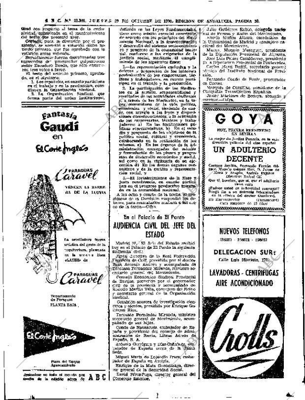 ABC SEVILLA 29-10-1970 página 36