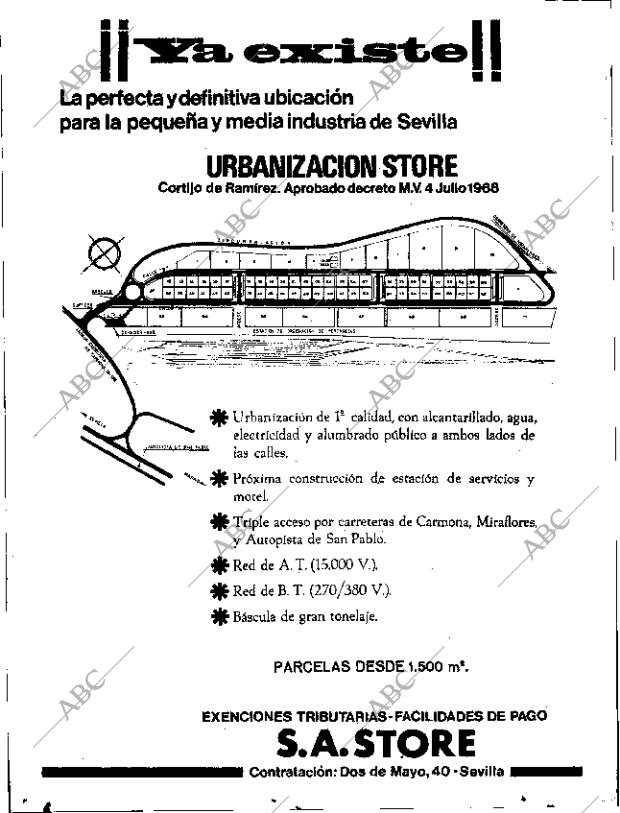 ABC SEVILLA 30-10-1970 página 10