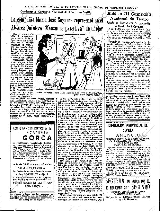 ABC SEVILLA 30-10-1970 página 63