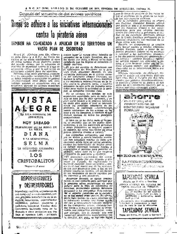 ABC SEVILLA 31-10-1970 página 34