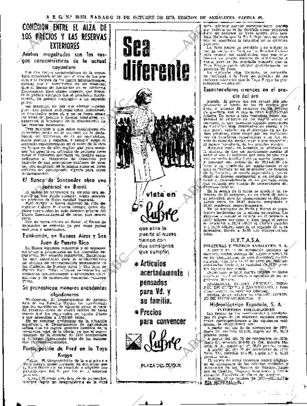 ABC SEVILLA 31-10-1970 página 44