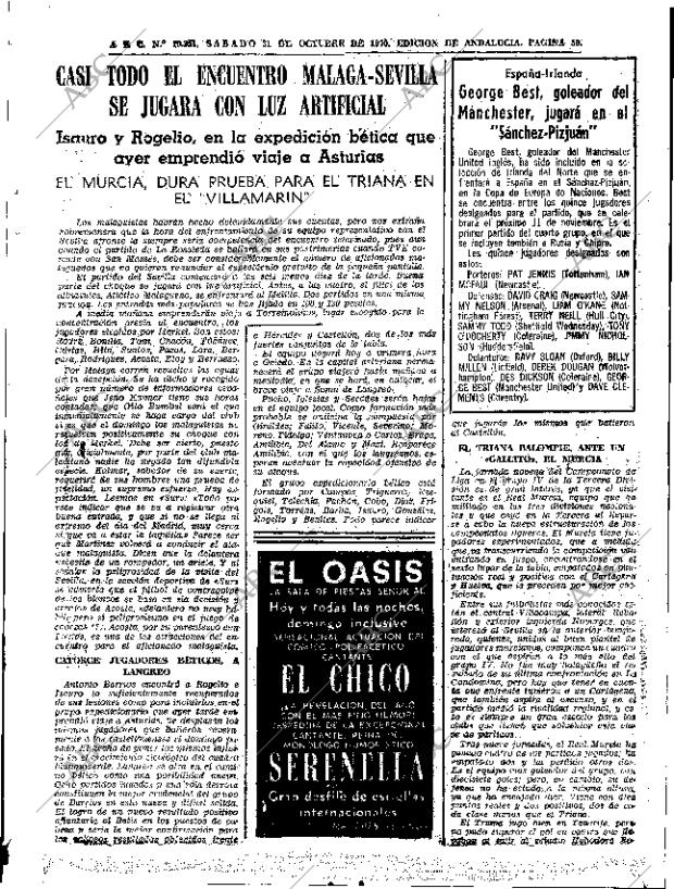 ABC SEVILLA 31-10-1970 página 57