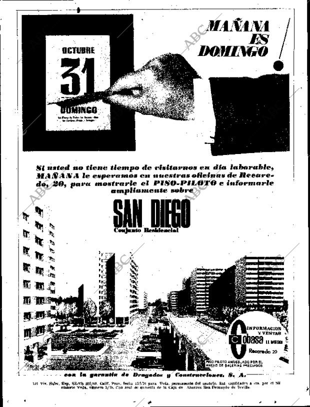 ABC SEVILLA 31-10-1970 página 6