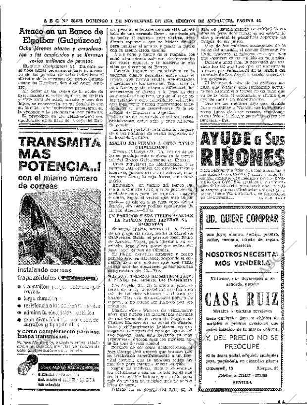 ABC SEVILLA 01-11-1970 página 44