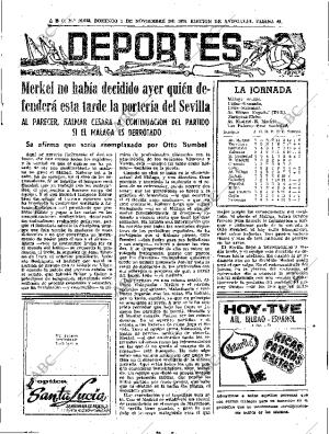 ABC SEVILLA 01-11-1970 página 61