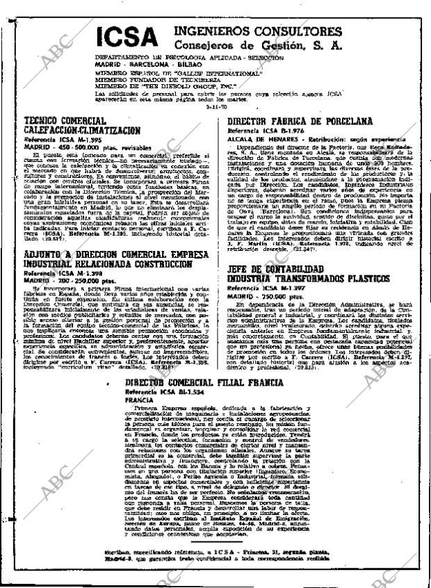 ABC MADRID 03-11-1970 página 20