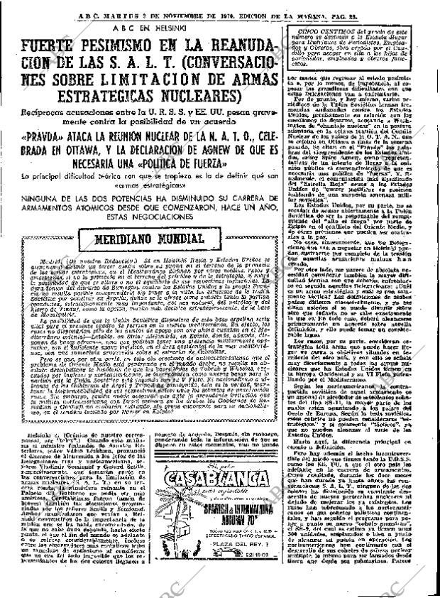 ABC MADRID 03-11-1970 página 23